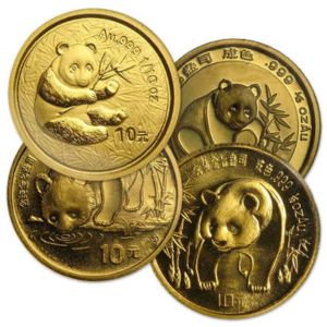 Chinese Panda Gold Coins